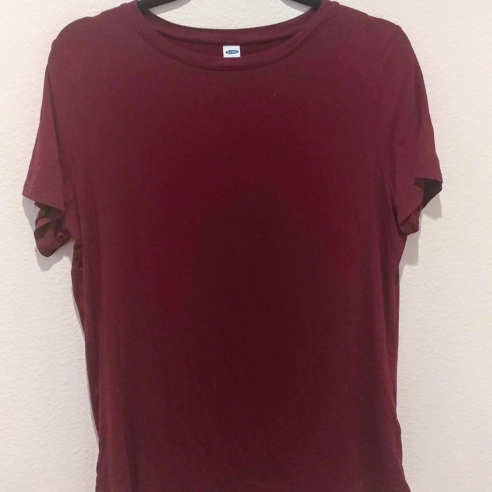 Old Navy Burgundy Shirt